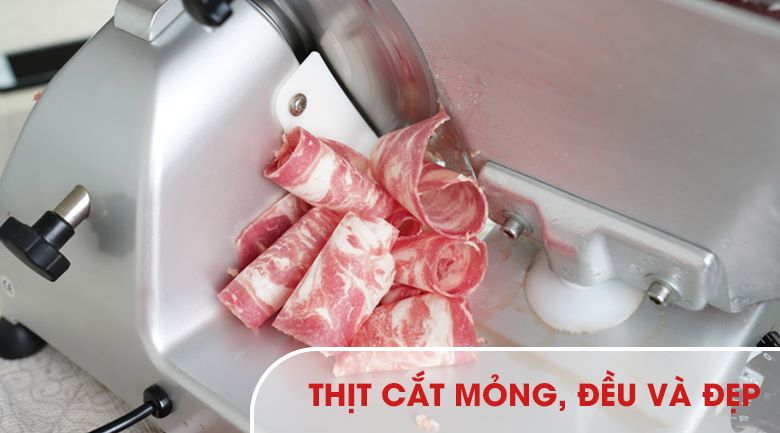 Máy cắt thịt đông lạnh mini ES300 năng suất 30-40kg/h