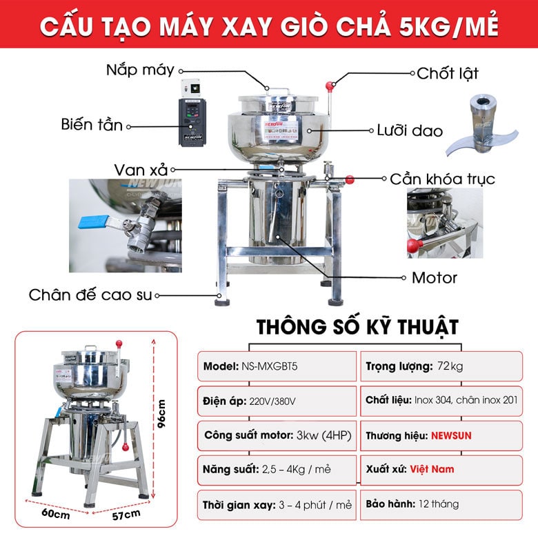 Cấu tạo và thông số kỹ thuật Cấu tạo và thông số kỹ thuật