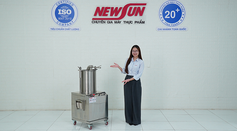 Các bước sử dụng thiết bị SE180 để làm xúc xích, lạp xưởng