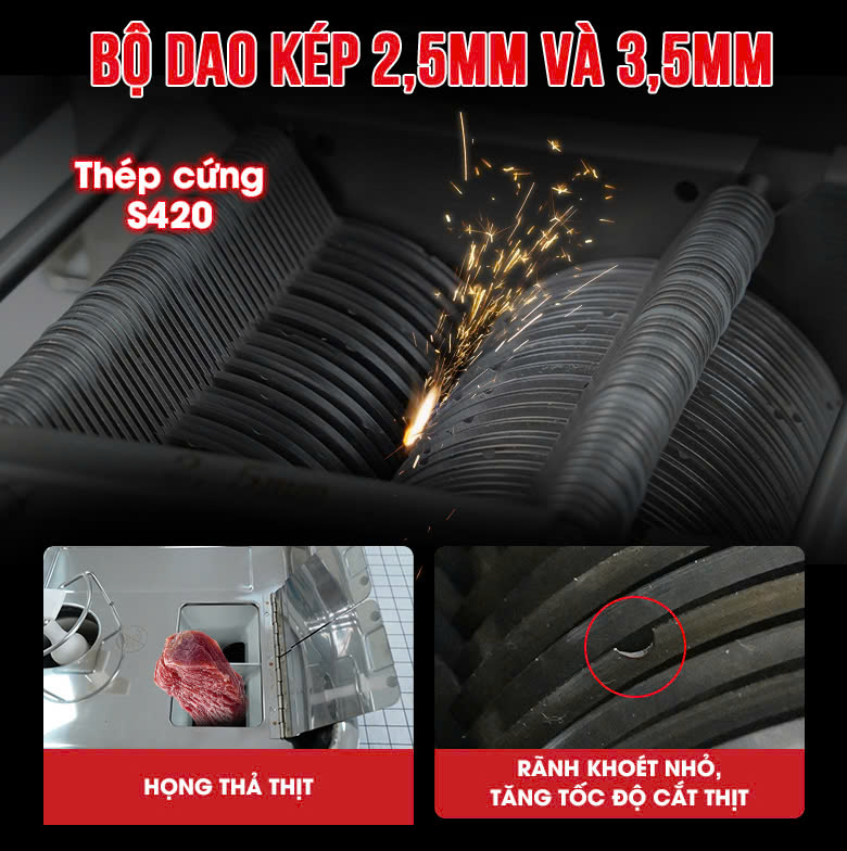 Bộ dao sắc bén có thể đặt hàng theo yêu cầu