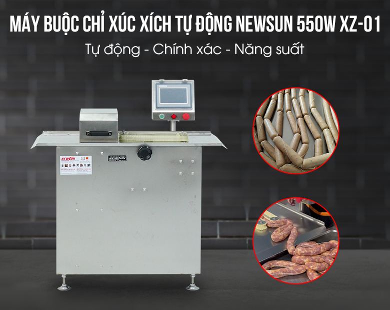 Hình ảnh máy buộc chỉ xúc xích tự động XZ-01 - 550W Hình ảnh máy buộc chỉ xúc xích tự động XZ-01 - 550W