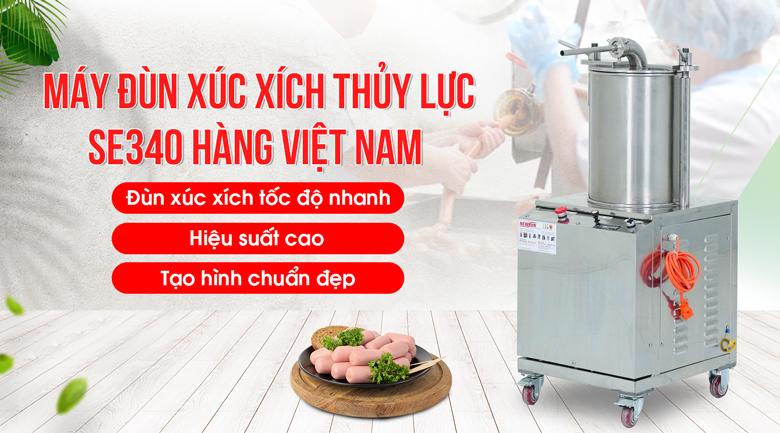 Giới thiệu máy đùn xúc xích 500kg/h SE340 Giới thiệu máy đùn xúc xích 500kg/h SE340