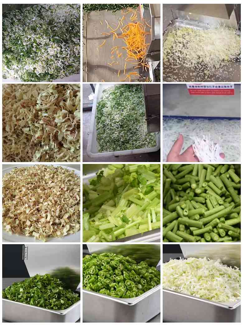 Máy thái hành lá MG-526 Hình ảnh thực tế