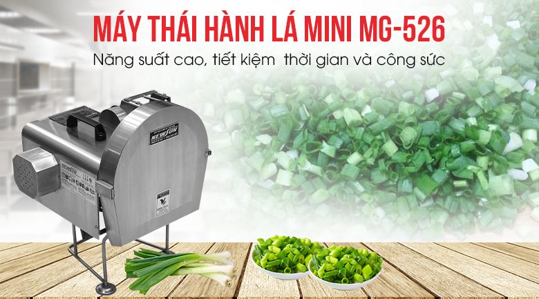 Máy thái hành lá MG-526 Máy thái hành lá mini MG-526