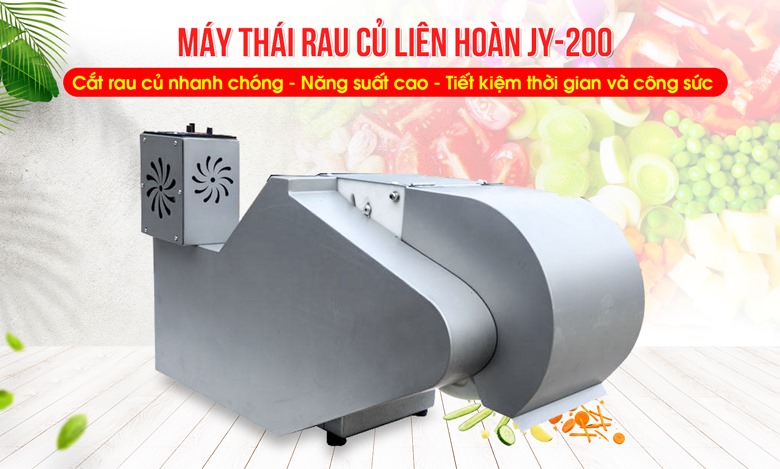 Máy cắt rau củ quả liên hoàn JY-200 