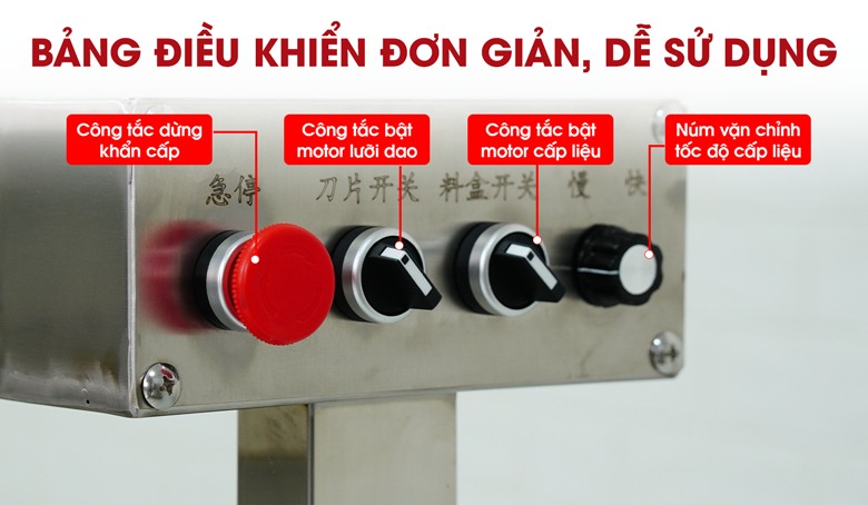 Bảng điều khiển trực quan đơn giản, dễ sử dụng Bảng điều khiển trực quan đơn giản, dễ sử dụng