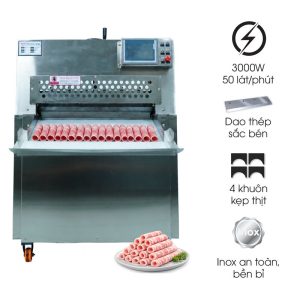 Máy cắt thịt đông lạnh cao cấp CNC-4DT/ROLLS