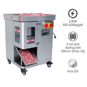 Máy cắt thịt tươi sống lát sợi MTTS-10S